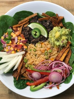 Southwest Buddha Bowl at Rutabagas in Lincoln