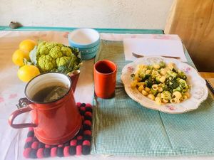 lunch at Veg Point in Tenna