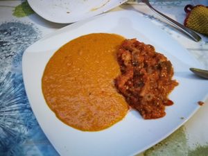 Piatto etiope at Veg Point in Tenna