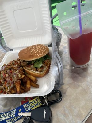 Better than Popeyes' sandwich   at Original Thought NOLA in New Orleans