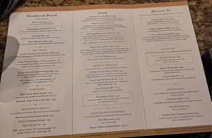 Menu Oct 2023 at Huffkins in Stow-on-the-wold