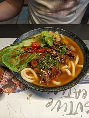 spicy vegan short 'rib' at Wagamama in Basingstoke