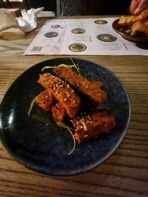Sticky ribs at Wagamama - New St in Birmingham