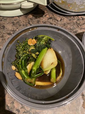 Wok Fried Greens   at Wagamama - New St in Birmingham