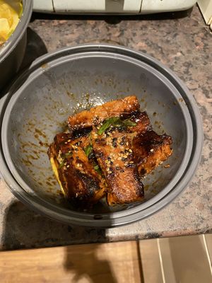 Sticky Vegan Ribs   at Wagamama - New St in Birmingham