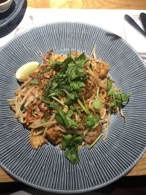 Yasai yaki soba  at Wagamama - New St in Birmingham