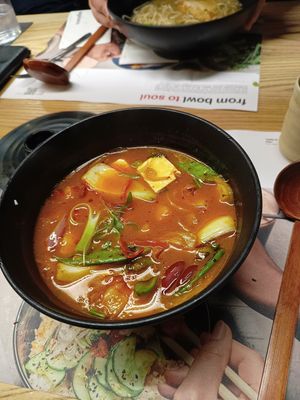 Tofu hotpot at Wagamama - New St in Birmingham