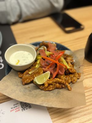 Chikn firecracker  at Wagamama in Bridgend
