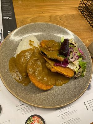 Yasai katsu curry at Wagamama - Cabot Circus in Bristol