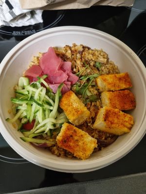 Vegan Yasai Cha Han at Wagamama in Bury St Edmunds