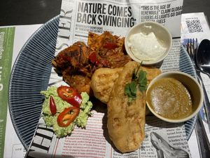 Even served on a paper!😄#Veganuary at Wagamama in North West London