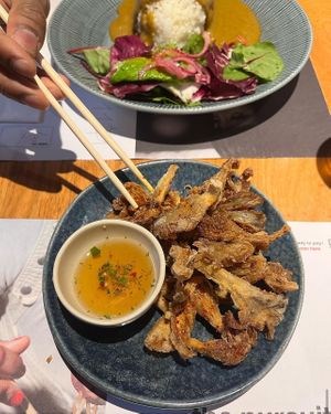   at Wagamama in North West London