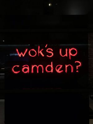 ! at Wagamama in North West London