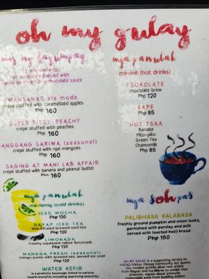  at Oh My Gulay in Baguio City