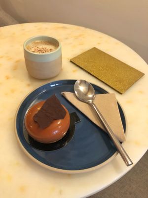 Just like I imagined and better. They have delicious French pastry like pain au chocolat and millefeuille. The service was lovely as well. This is a must if you’re in Marseille  at Oh Faon in Marseille