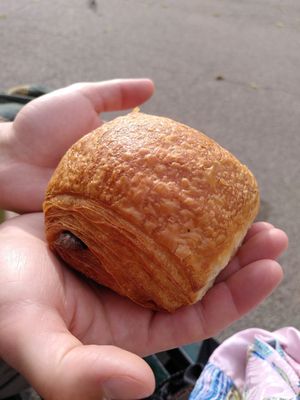 Pain au chocolat - amazing! at Oh Faon in Marseille