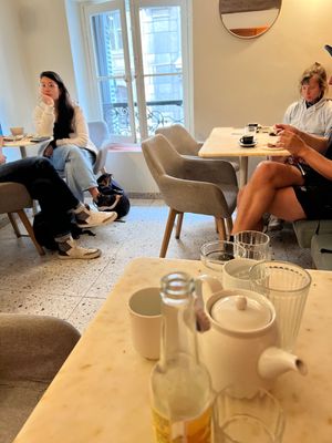 Upstairs seating  at Oh Faon in Marseille