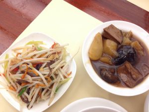 2 at Chi Lin Vegetarian in Kowloon