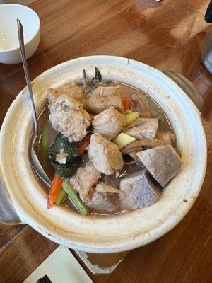   at Chi Lin Vegetarian in Kowloon