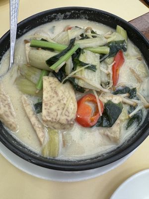   at Chi Lin Vegetarian in Kowloon