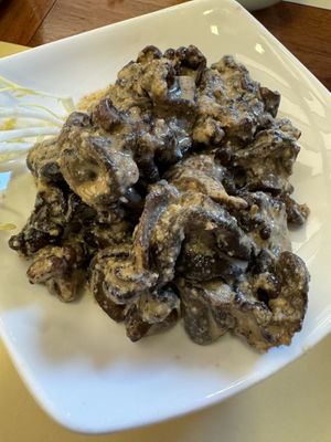   at Chi Lin Vegetarian in Kowloon