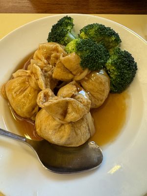   at Chi Lin Vegetarian in Kowloon