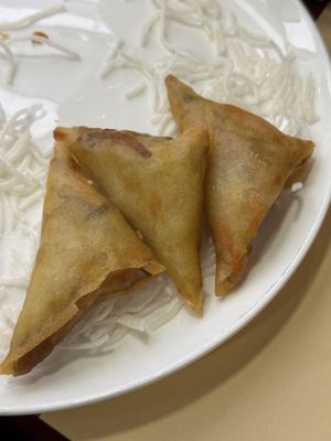 Mushroom curry roll  at Chi Lin Vegetarian in Kowloon