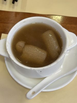   at Chi Lin Vegetarian in Kowloon