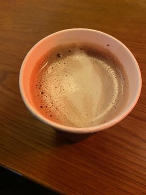  Vegan hot chocolate  at Two Arrows Coffee in Vail