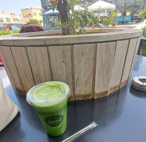 Vegeta juice at Seed in Amman