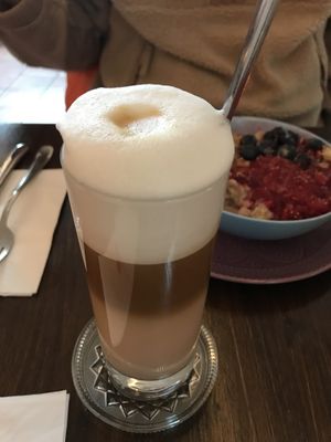 Spekulatius Latte Macchiato at Café Frida in Ulm