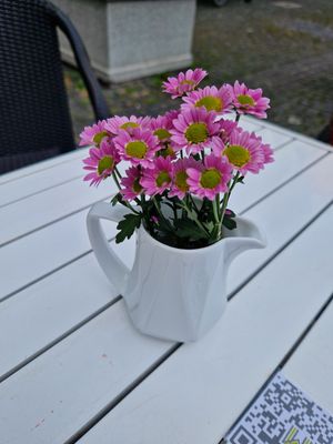Tischdeko at Café Frida in Ulm