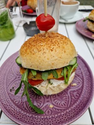 Veganes Omelette at Café Frida in Ulm