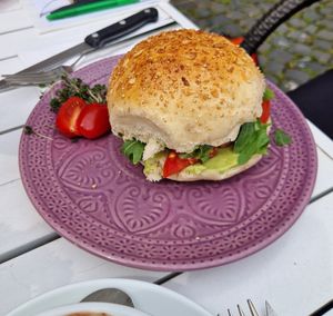 Avocadosandwich at Café Frida in Ulm