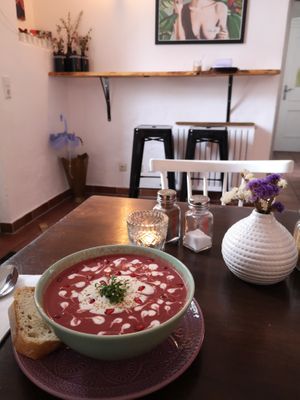 Inside at Café Frida in Ulm