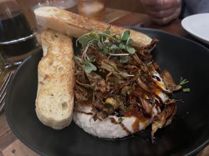 Tuscan white bean hummus: so perfectly balanced and filling that I would have been satisfied to just have this as my entire meal  at Credo Restaurant in San Francisco
