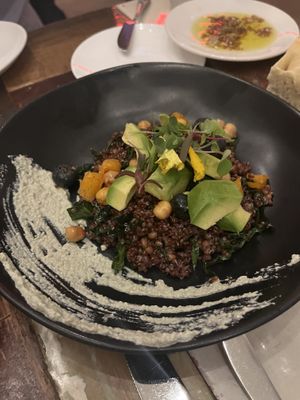 Vitality bowl  at Credo Restaurant in San Francisco