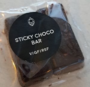 Sticky choco bar at Pepper & Pine Co in Amman