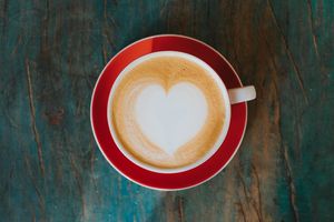 Coffee always made with love  at Cafebrennerei Franze in Vienna