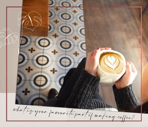 Favorite part of the day  at Cafebrennerei Franze in Vienna