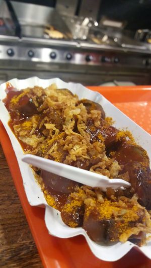 Vegan curry worscht at Best Worscht in Town in Berlin