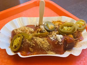 Vegan curry wurst level 3 spice - surprisingly spicy !  at Best Worscht in Town in Berlin