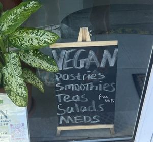 Vegan goods sold also   at Livity Foods - Maybe closed in Castries City