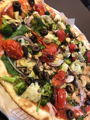 The Veggie options and combinations are endless! at Mod Pizza in Glen Mills