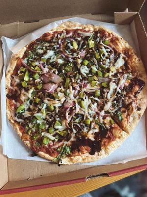   at Mod Pizza in Easton