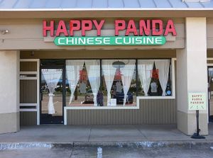 Store front at Happy Panda in Plano