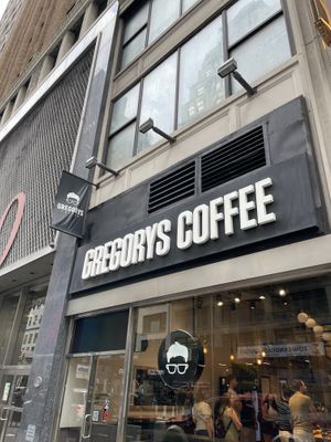 Storefront   at Gregory's Coffee - 8th Ave in New York City