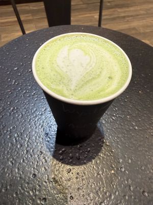 matcha  at Gregory's Coffee - 8th Ave in New York City