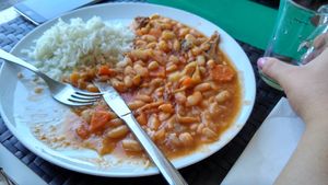 Feijoada at Villa Veggie in Braga
