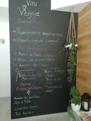 Outras opções e especialidades at Villa Veggie in Braga